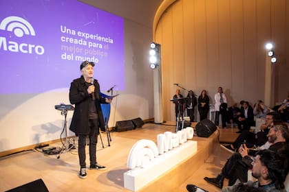 Andy Kusnetzoff estuvo a cargo de la conducción del evento