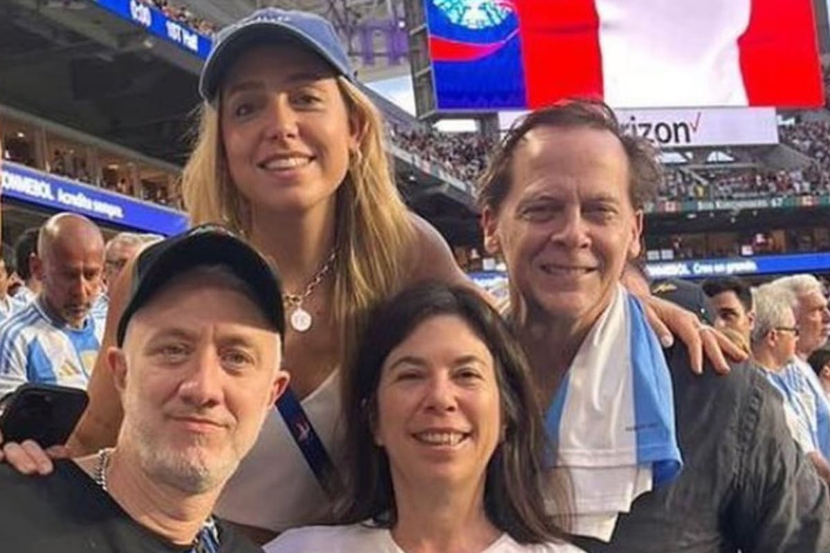 Andy Kusnetzoff, Sofía Martínez, María O’ Donnell, y Matías Martin en la Copa América