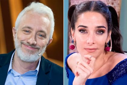 Andy Kusnetzoff y Juana Viale, competidores televisivos