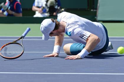 Andy Murray se despidió de Indian Wells