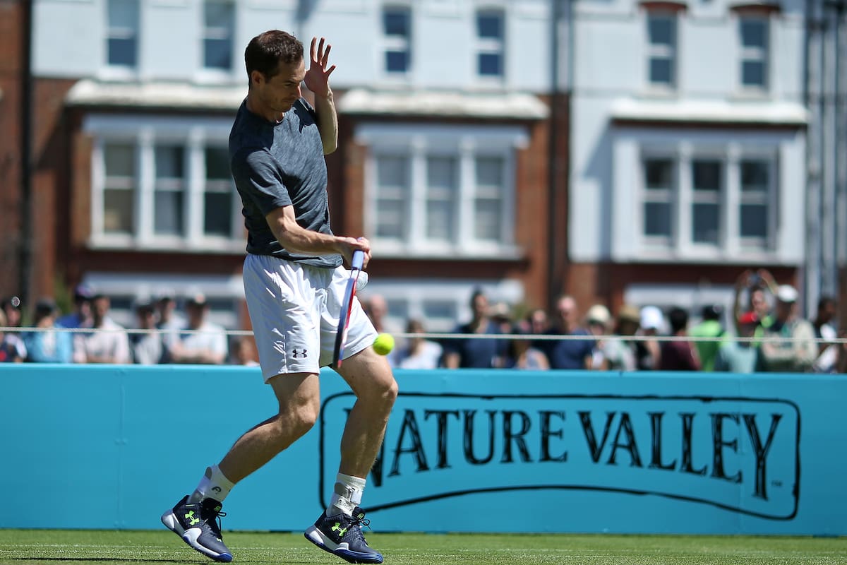 Andy Murray vuelve al ruedo sobre el césped de Queens