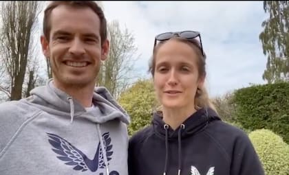 Andy Murray y Kim Sears están en pareja desde 2005 y tienen cuatro hijos. Crédito: Instagram
