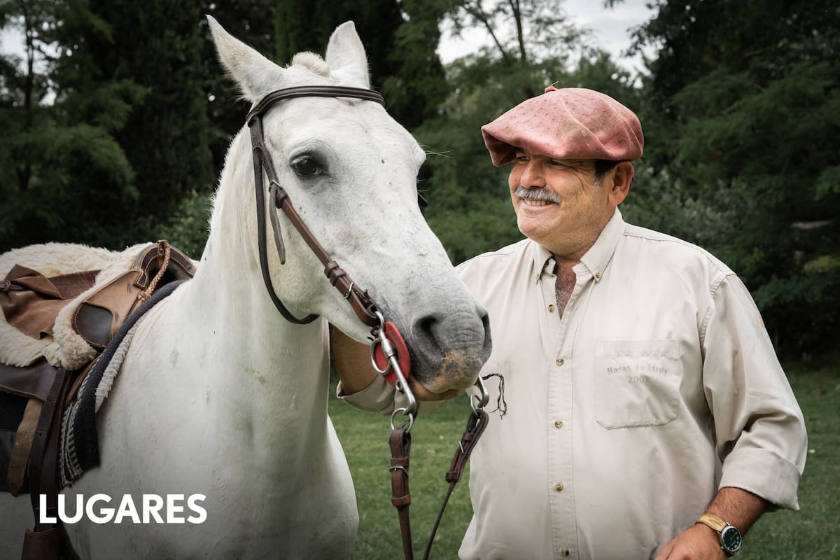 Andy Pavlovsky es un apasionado de los caballos árabes.