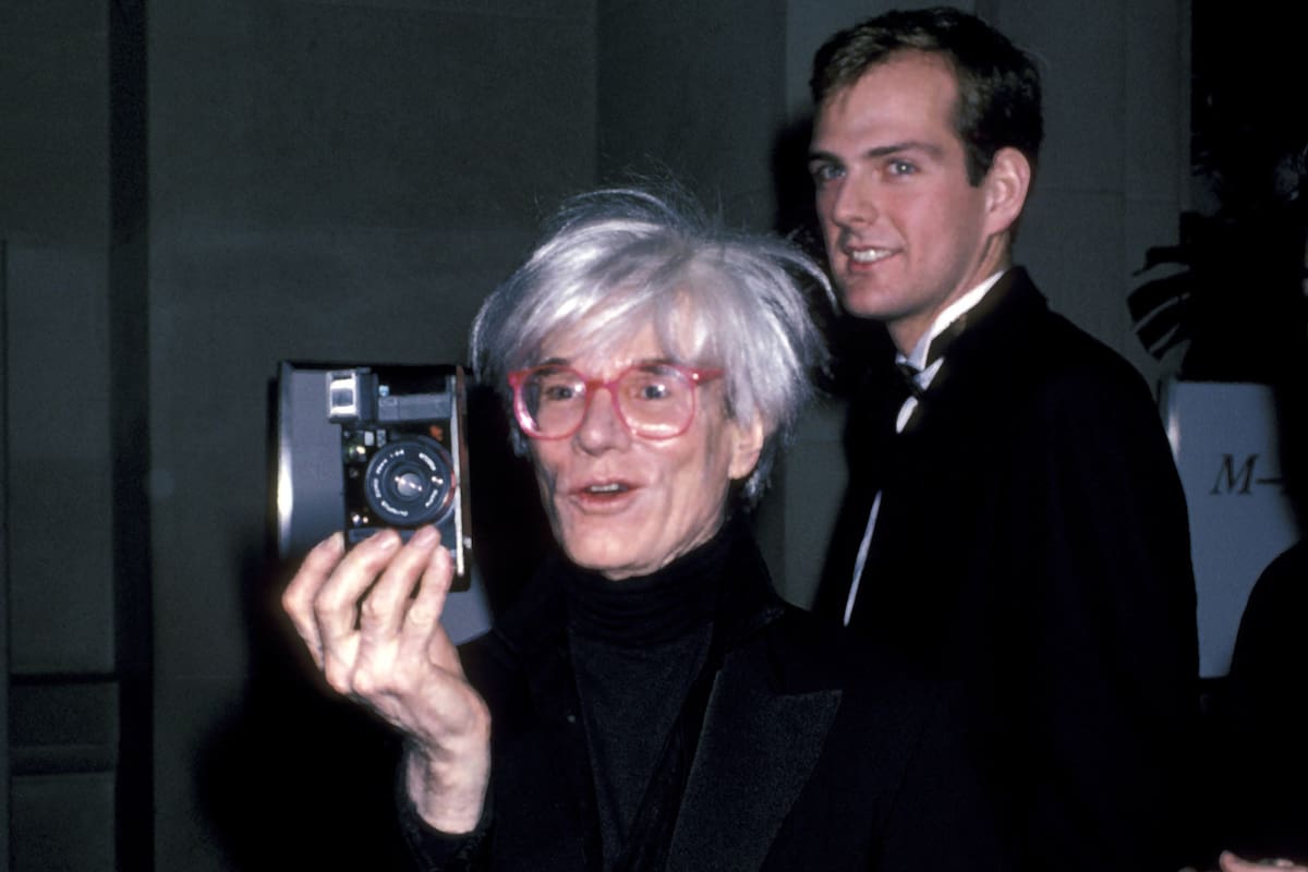 Andy Warhol, en el Museo Metropolitano de Arte de Nueva York