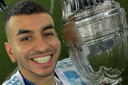 Ángel Correa ganó la Copa América con la selección argentina