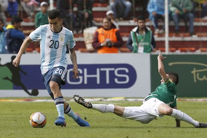 Ángel Correa, una carta que podría manejar Sampaoli