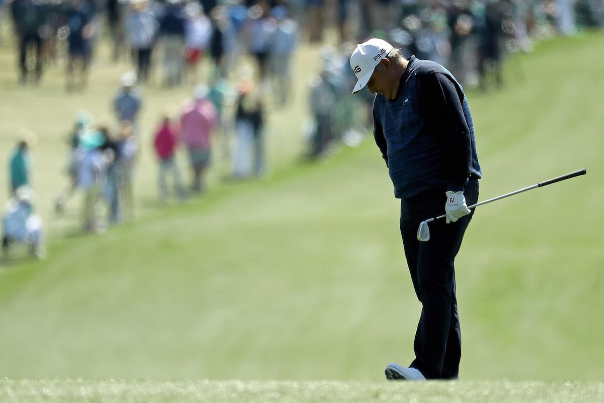 Ángel Cabrera tuvo un pésimo andar en Augusta.
