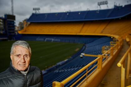 Ángel Clemente Rojas, feliz cada vez que pisa la Bombonera