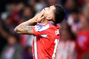 Ángel Correa logró el empate en tiempo de descuento para el Atlético de Madrid