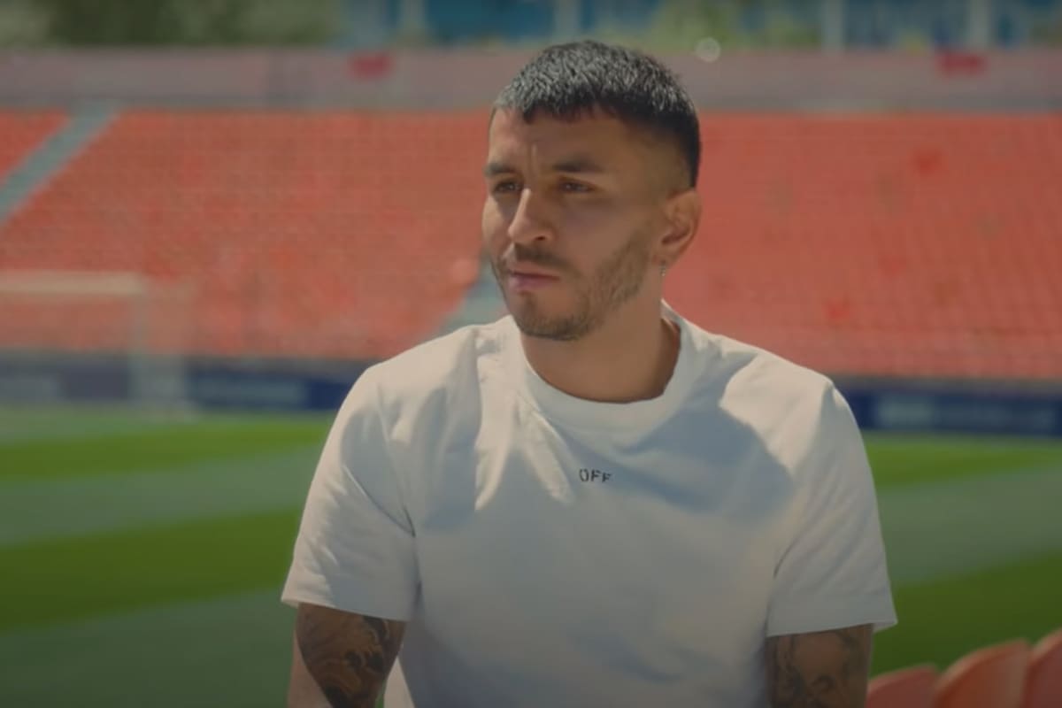 Angel Correa y una emotiva entrevista