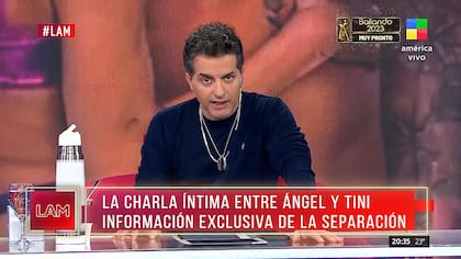 Ángel De Brito aseguró que no existió una infidelidad entre Tini y De Paul