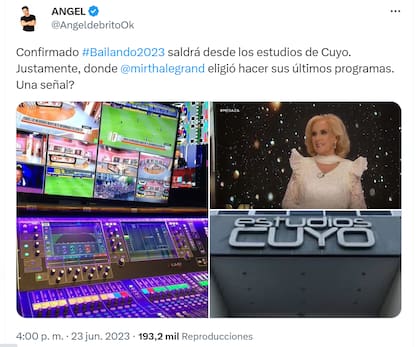 Ángel de Brito confirmó el lugar donde se realizará la grabación