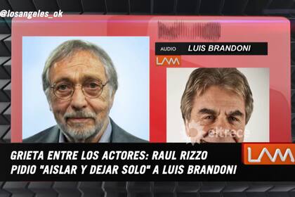 Ángel de Brito difundió la respuesta de Brandoni al pedido de Rizzo de "dejarlo solo".