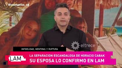 Ángel de Brito habló con Verónica Soldato, la ex de Horacio Cabak