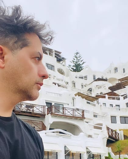Ángel de Brito vacacionando en Punta del Este