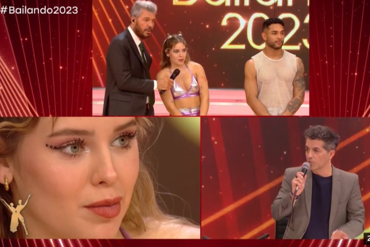 Ángel de Brito y Coty Romero se cruzaron fuerte en el piso del Bailando