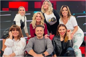 Ángel de Brito y las angelitas que lo acompañan en esta última etapa de LAM, el exitoso ciclo de las mañanas de eltrece