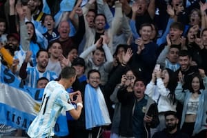 Ángel Di Maria celebra su golazo
