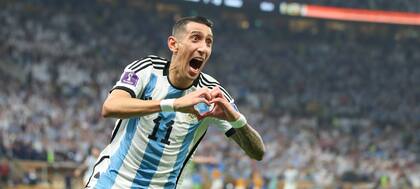 Ángel Di María es, junto a Lionel Messi, el máximo emblema del equipo albiceleste