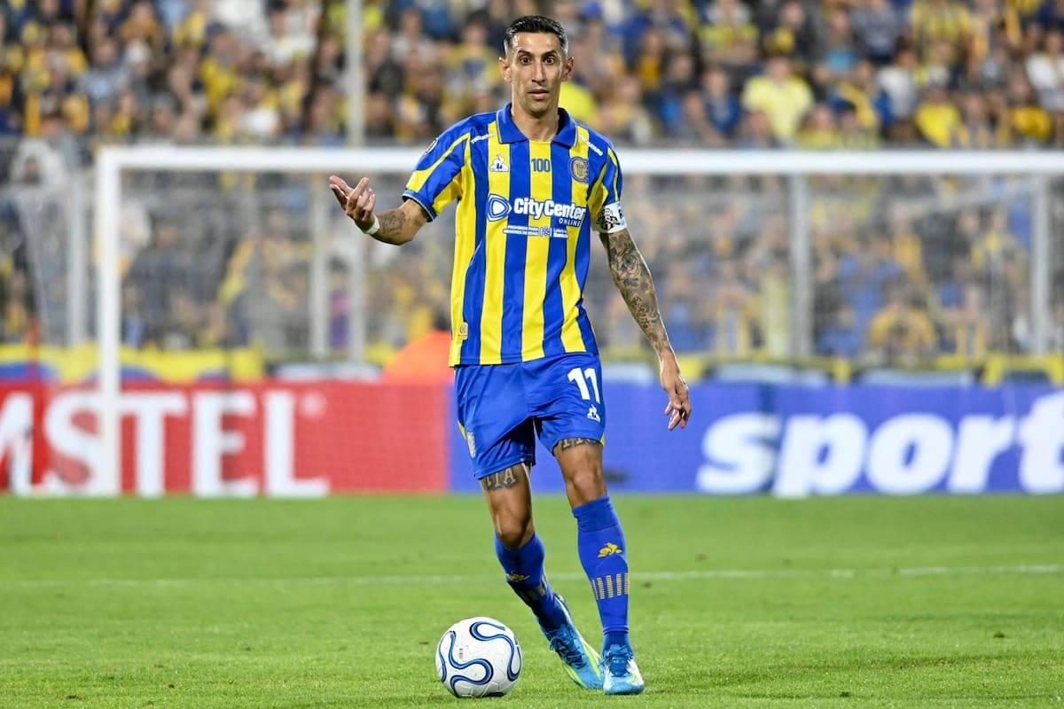 Ángel Di María es la gran figura de Rosario Central
