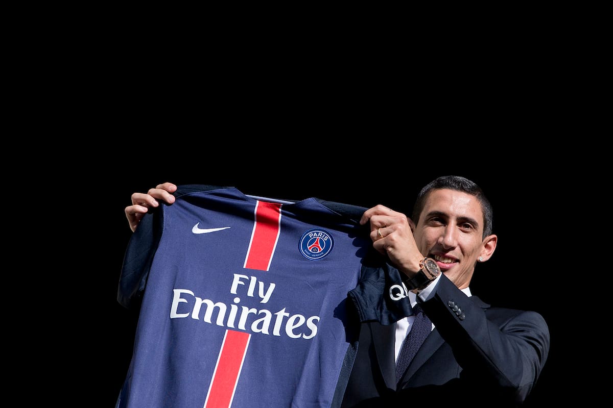Ángel Di María llegó en agosto de 2015 a Paris Saint-Germain; hoy, a los 33 años y casi con la misma apariencia física, transita su sexta temporada, firmó por una séptima y tal vez se extienda a una octava.