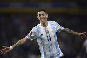 Ángel Di María, una vida en la selección: entró al predio de la AFA por primera vez con 15 años y hoy tiene 34; suma 120 partidos y 23 goles en la mayor.