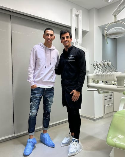 Ángel Di María, uno de los pacientes VIP de Guillermo Ardohain