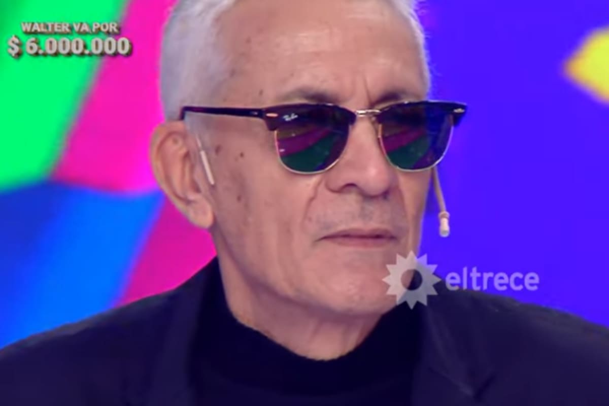 Ángel Gil es jubilado, participó de Los 8 escalones y aseguró que fue amigo de Diego Maradona (Foto: Captura eltrece)