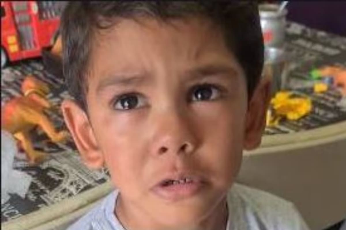 Ángel López tenía 4 años