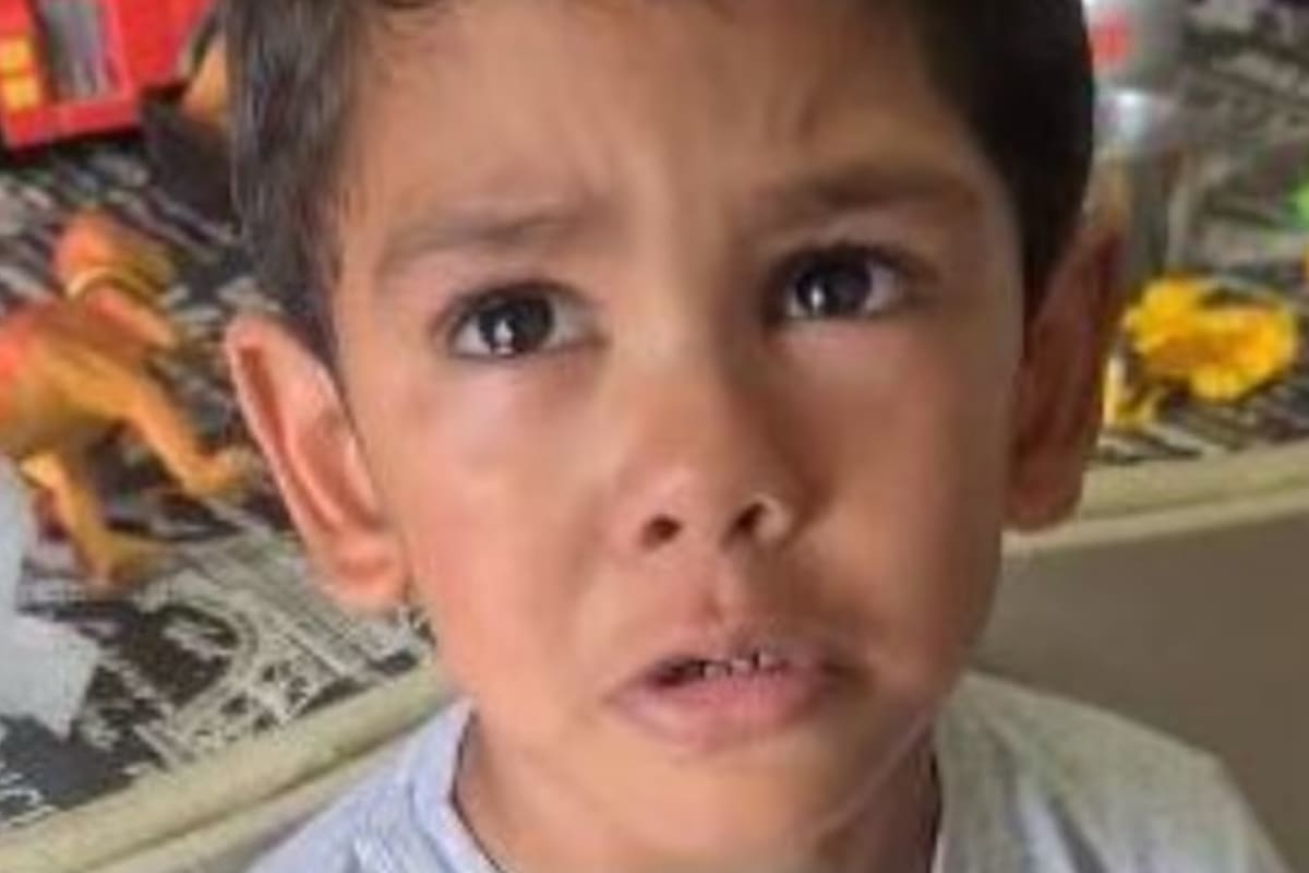 Ángel López tenía 4 años