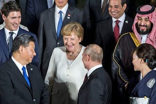 Cumbre del G-20: Merkel tras los temblores y el único líder ausente