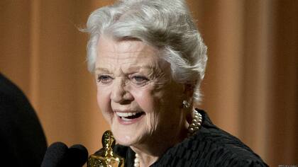 Angela Lansbury, tras recibir el Oscar honorario en 2013