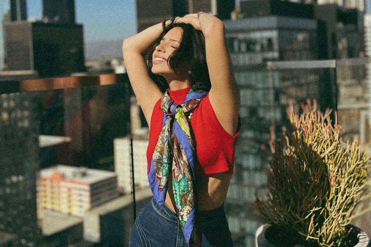 Ángela Aguilar lució con emoción el cambio en su imagen (Crédito: Instagram/@angela_aguilar_)