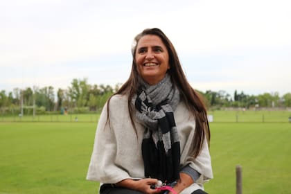 Ángela Billoch, co fundadora, junto a su marido, del club