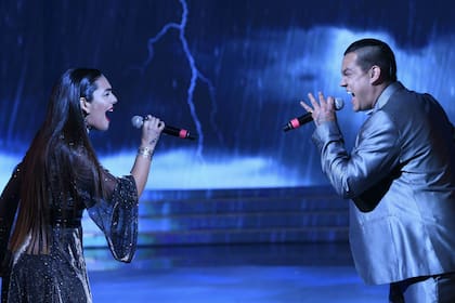 Ángela Leiva y Brian Lanzelotta