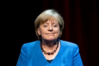 Angela Merkel dio su primera entrevista en público tras dejar el poder