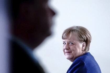 La canciller Angela Merkel, símbolo de una Alemania unida tras décadas de distanciamiento