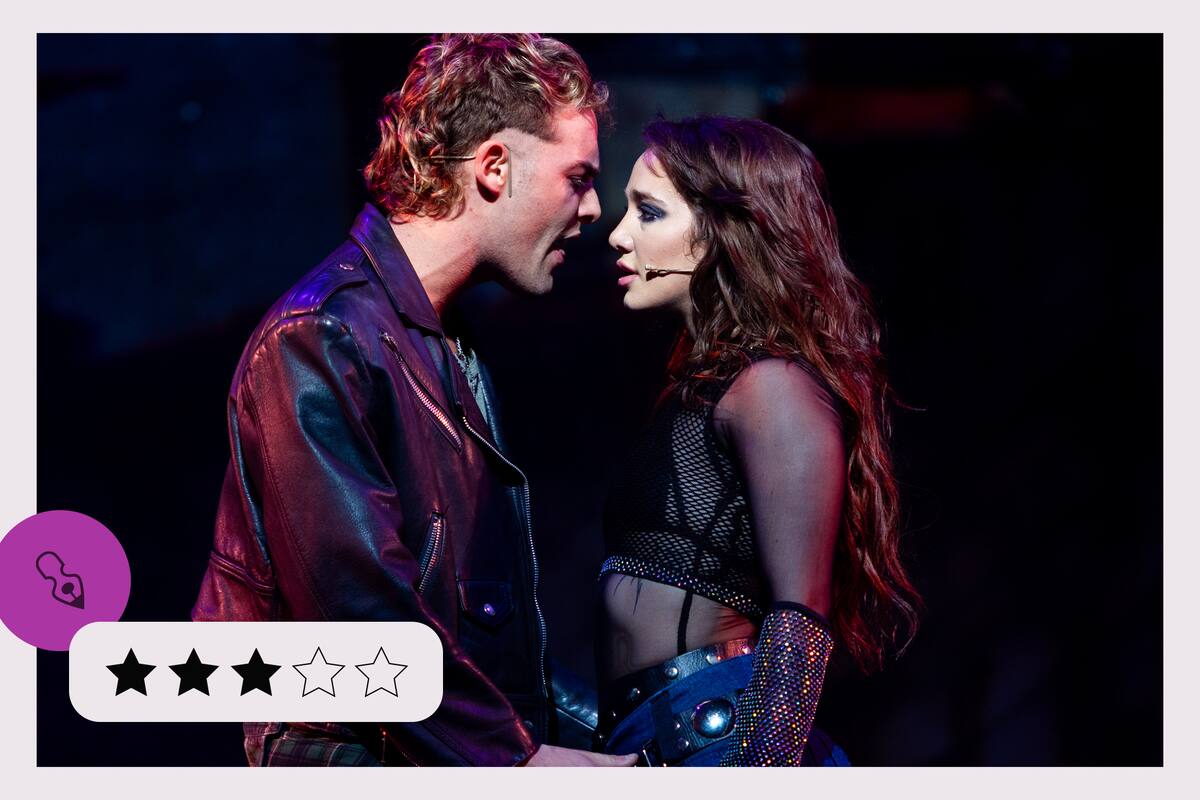 Ángela Torres y Pablo Turturiello en la nueva versión local del espectáculo de Jonathan Larson