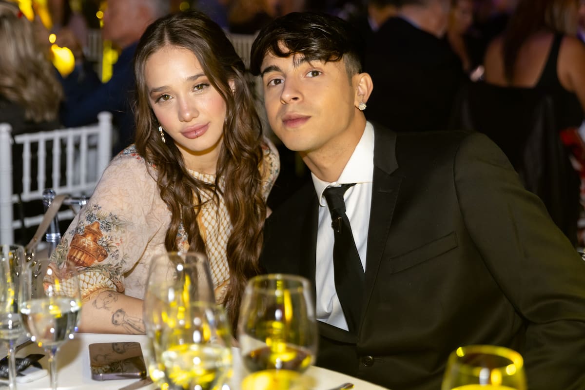 Ángela Torres y Rusherking, juntos