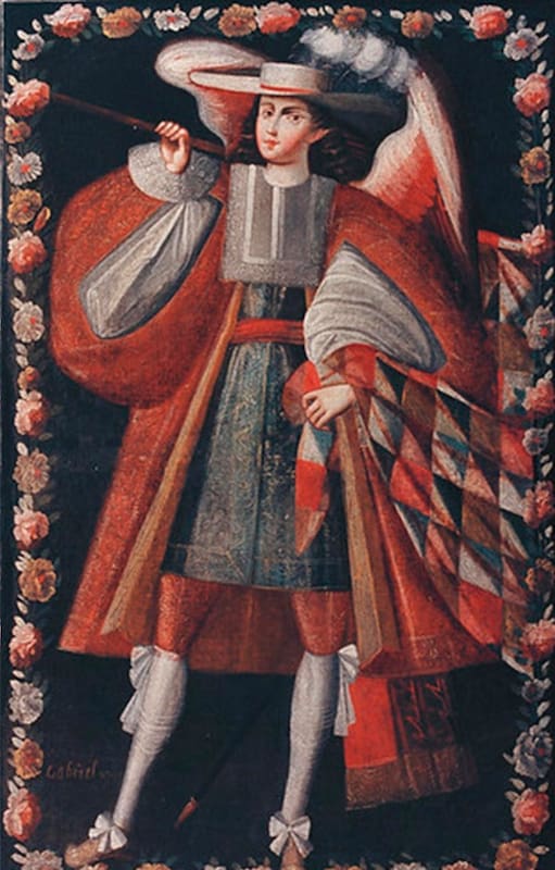 Ángeles arcabuceros. Uquía