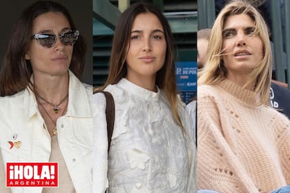 Ángeles Pedreira, Mia Cambiaso y Delfina Blaquier, atentas al partido