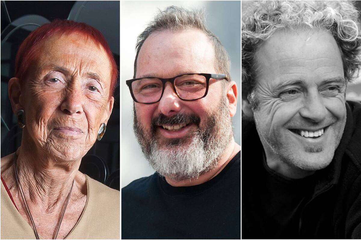 Angélica Gorodischer, Gerardo Rozín y Juan Forn: tres homenajeados