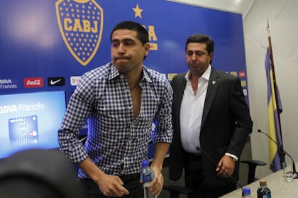Angelici y una relación con Riquelme que está totalmente quebrada