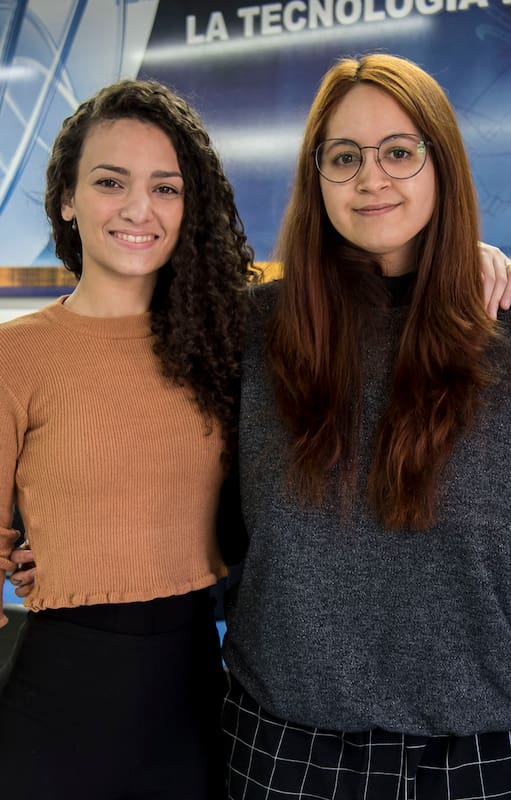 Angelina Chinque y Rocío Raccuglia