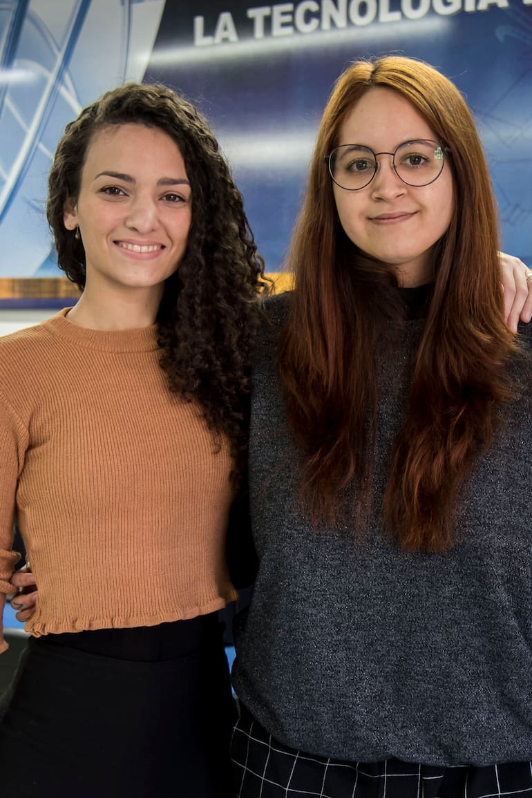 Angelina Chinque y Rocío Raccuglia