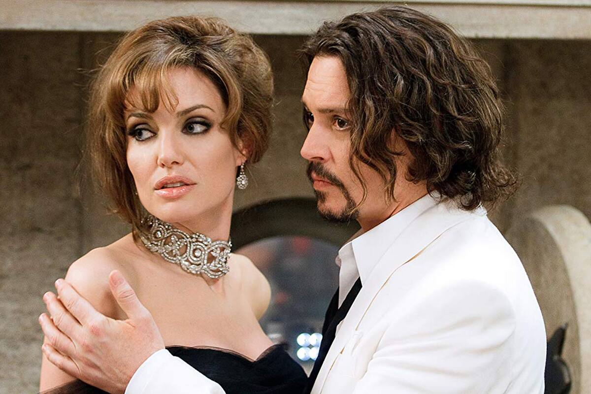 Angelina Jolie no lo bancó demasiado a Johnny Depp en El turista