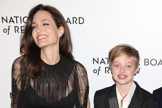 Shiloh, hija de Angelina Jolie, se escapó de su casa para ir a ver a Brad Pitt