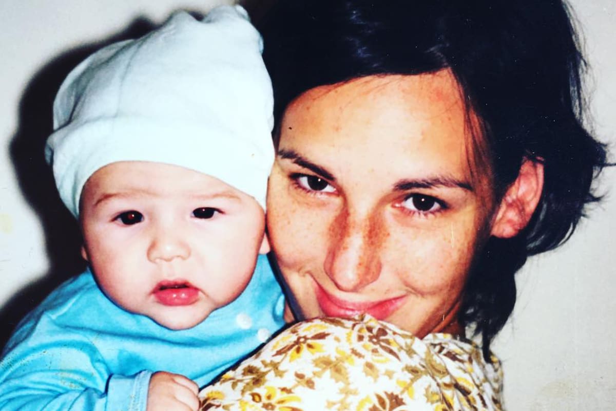 Angelo Spinetta es el hijo mayor de Catarina y Nahuel Mutti (Foto Instagram @catarinaspinetta)