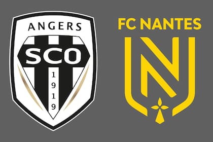 Angers y Nantes disputaron uno de los encuentros de la jornada del fútbol francés