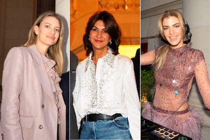 Angie Landaburu, Evangelian Bomparola y Daniela Urzi